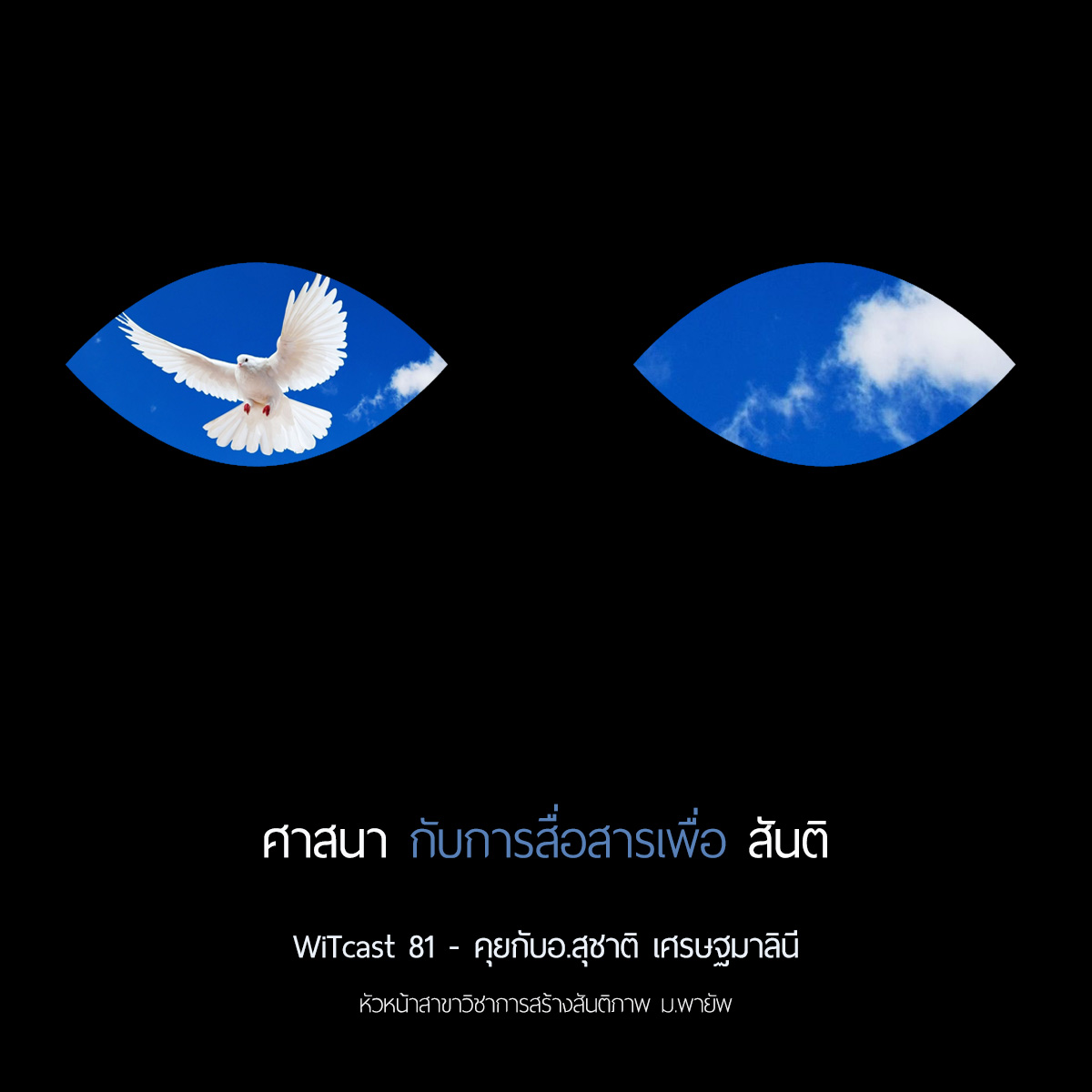 WiTcast 81 – “ศาสนากับการสื่อสารเพื่อสันติ” คุยกับอ.สุชาติ เศรษฐมาลินี
